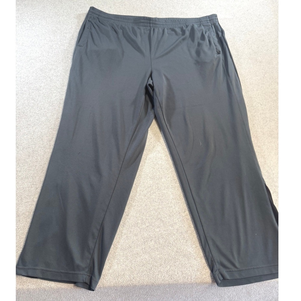 Starter Athletic‎ Pants Mens XL Gray Mesh Side Pocket Straight Leg XL (40-42)